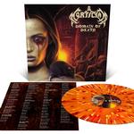 MORTICIAN - DOMAIN OF DEATH (ORANGE KRUSH WITH SPLATTER EDITION)