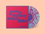 SUNWATCHERS - MUSIC IS VICTORY OVER TIME (TRANSLUCENT BLUE W/ NEON PINK SPLATTER)