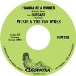 VICKIE & THE VAN DYKES - I WANNA BE A WINNER B/W OUTCAST [7IN] (PEACH & WHITE MARBLE VINYL)