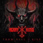 KERRY KING - FROM HELL I RISE (DARK RED / ORANGE MARBLE COLOURED VINYL)