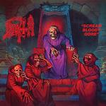 DEATH - SCREAM BLOODY GORE (FOIL JACKET - VIOLET, WHITE AND RED MERGE WITH SPLATTER)